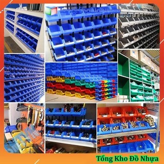 [Combo 20 cái] Khay nhựa kích thước 180*120*80mm đựng linh kiện, dụng cụ CÓ CHÂN ĐỠ