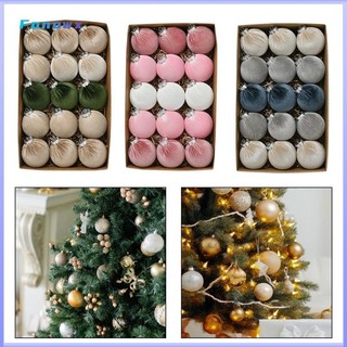 Set 15 Trái Châu Trang Trí Giáng Sinh