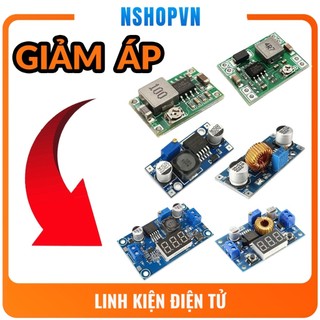 Mạch hạ áp giảm áp mini-360 3a | dc mini 3a | lm2596 3a | xl4015 | lm2596 có hiển thị | xl4015 có hiển thị