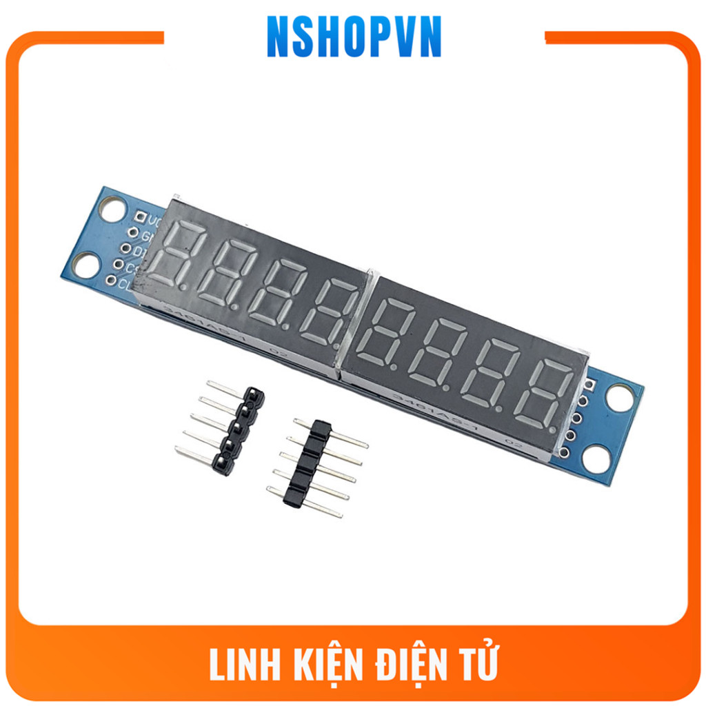 Mạch hiển thị 8 led 7 đoạn