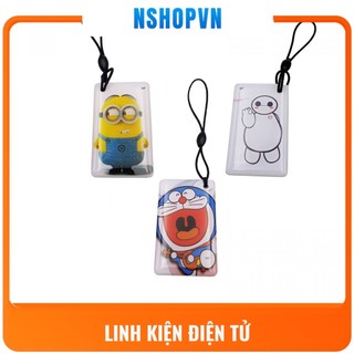 Thẻ Từ RFID Móc Khóa Đặc Biệt Tần Số Kép 13.56Mhz, 125Khz Sao Chép Được