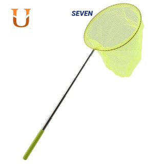 SEVEN  Vợt Lưới Bắt Cá Bằng Thép Không Gỉ Có Thể Thu Gọn Tiện Dụng   thép không gỉ trẻ em côn trùng bắt bướm lưới câu cá túi kính thiên văn lưới câu cá công cụ lưới câu cá tôm hùm GM2453127