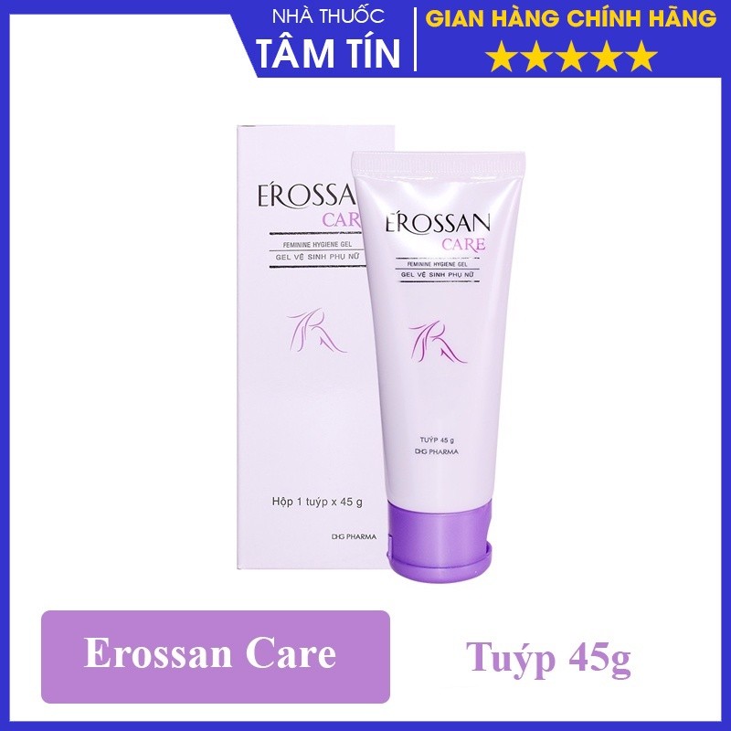 Dung dịch vệ sinh phụ nữ Erossan Care 45g