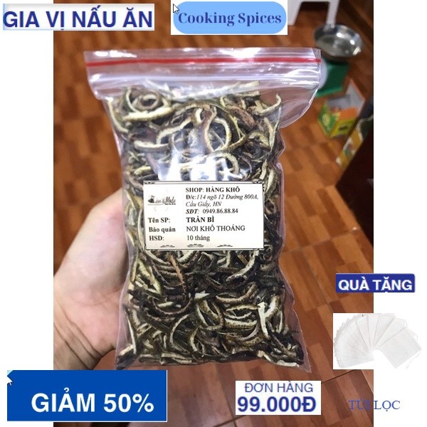 100gr Trần bì (vỏ quýt)
