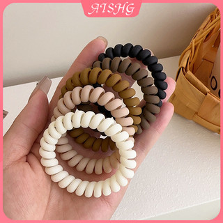 AISHG Dây Điện Thoại AISHG Dây Buộc Tóc Nữ Độ Đàn Hồi Cao Dây Buộc Tóc Cao Su Phụ Kiện Tóc