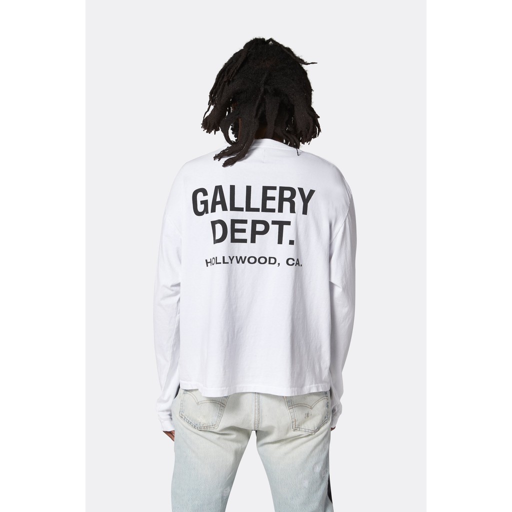 Gallery DEPT. logo lưu niệm l / s áo sơ mi tee