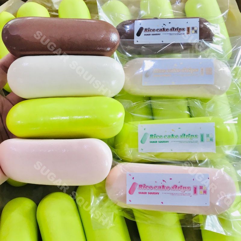 Bánh mì hình ngón tay Sugar Squishy Squishy Squishy tăng chậm