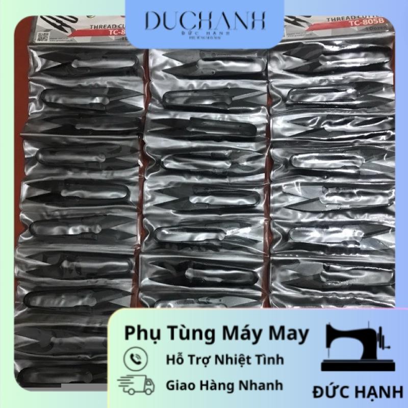 Kéo bấm nhựa đen 1 cây