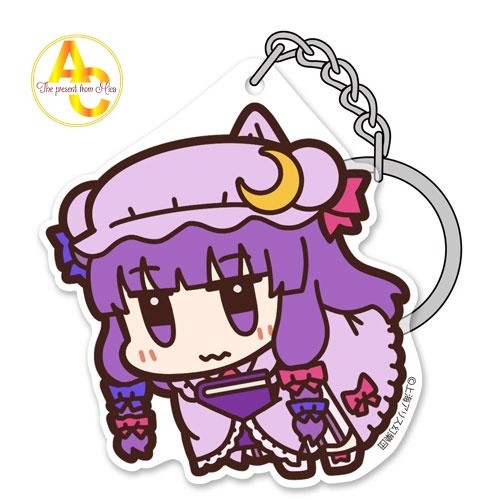 Móc khóa Touhou Project Patchouli Knowledge Moon Phụ kiện trang trí túi xách Balo