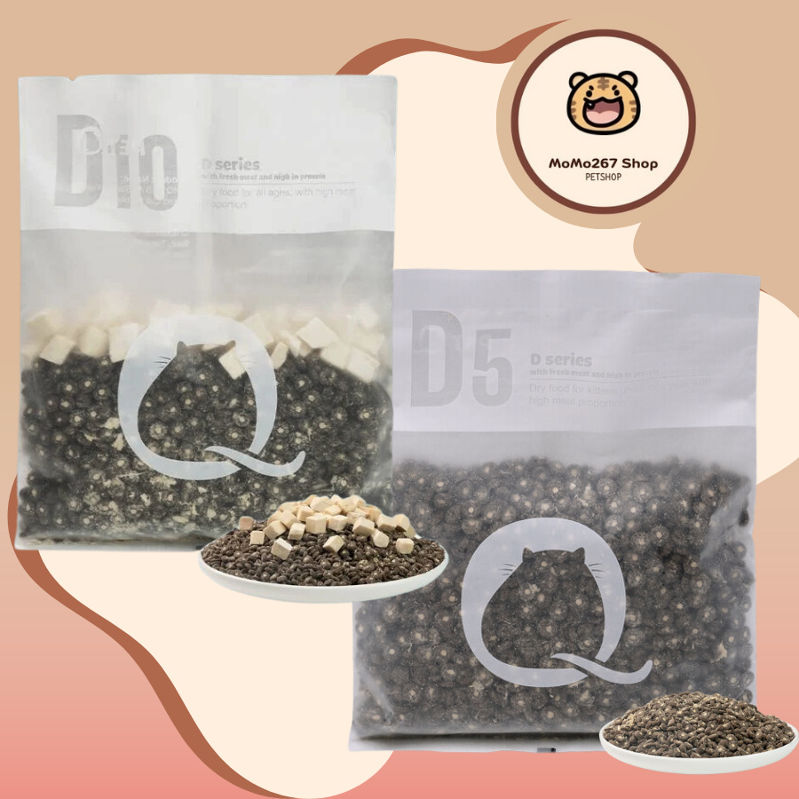 200g - Thức ăn hạt cho mèo Macaron D5 D10 PetQ