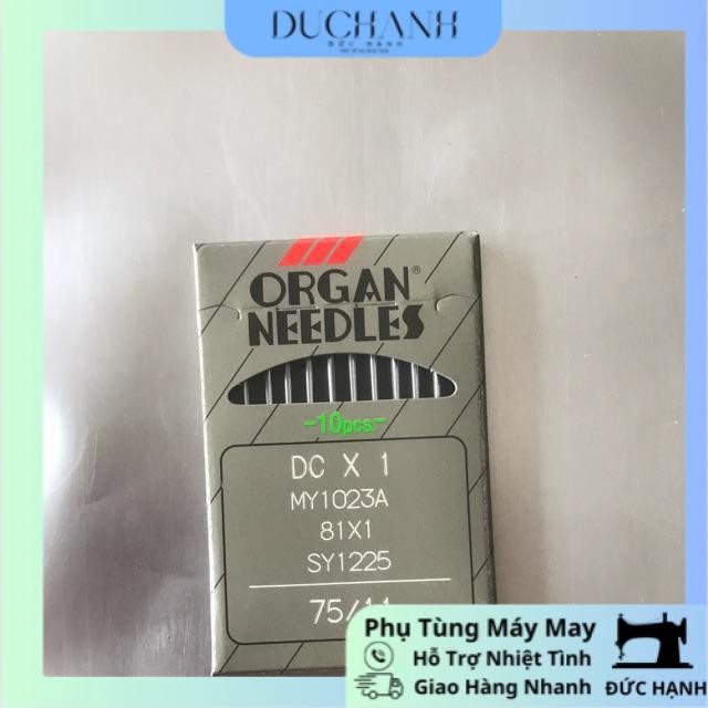 [HÀNG CHÍNH HÃNG] Kim máy vắt sổ Nhật 10c/vĩ