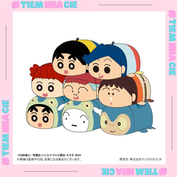 [Tiệm nhà Cie] [SẴN] GẤU POTE NHÂN PHẨM Shin cậu bé bút chì MOVIE