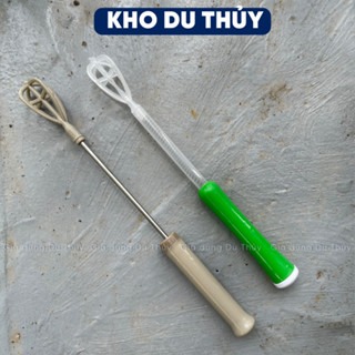 Cây khuấy cafe tạo bọt, cây đánh trứng bằng nhựa pp và cây đánh cà phê inox chống vỡ, an toàn của gia dụng Du Thủy