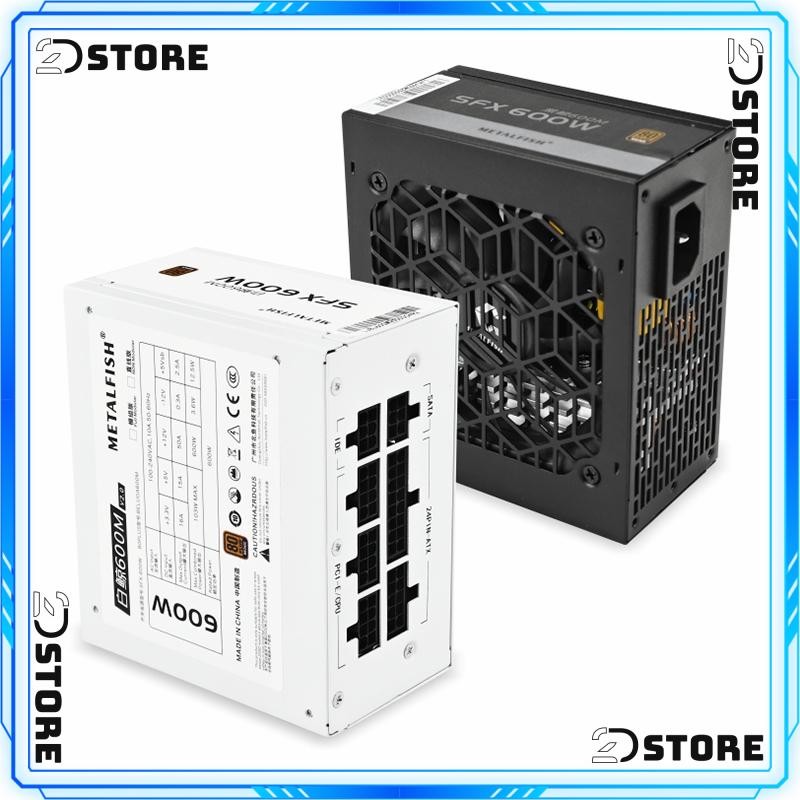 Nguồn máy tính METALFISH TPOWER SFX 500W/600W (Full Modular)