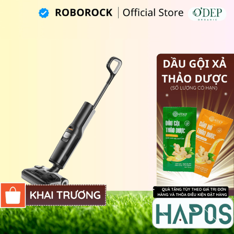 Máy hút bụi lau sàn Roborock F25 | F25 ACE | F25 RT | Lực hút 20000Pa | Gập sát sàn | Bảo hành 2 năm