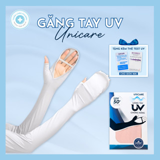 Găng Tay Chống Nắng Unicare UPF50+, co giãn thoáng mát, chất liệu vải lụa cao cấp unisex