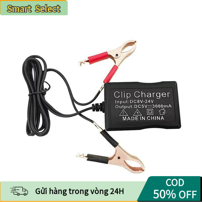 Bộ sạc USB 12V/24V cho xe hơi