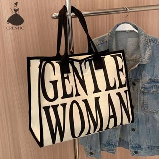  Túi Xách tote Sức Chứa Lớn Thời Trang Cho Nữ  Túi đeo GENTLE WOMEN Có Khoá Kéo 