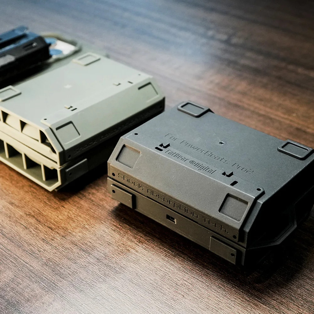 FATBEAR Chắc Chắn Chống Sốc Giáp Vỏ Bảo Vệ Vỏ Da Cho Beats Powerbeats Pro 2 Tai Nghe Bluetooth Tai N