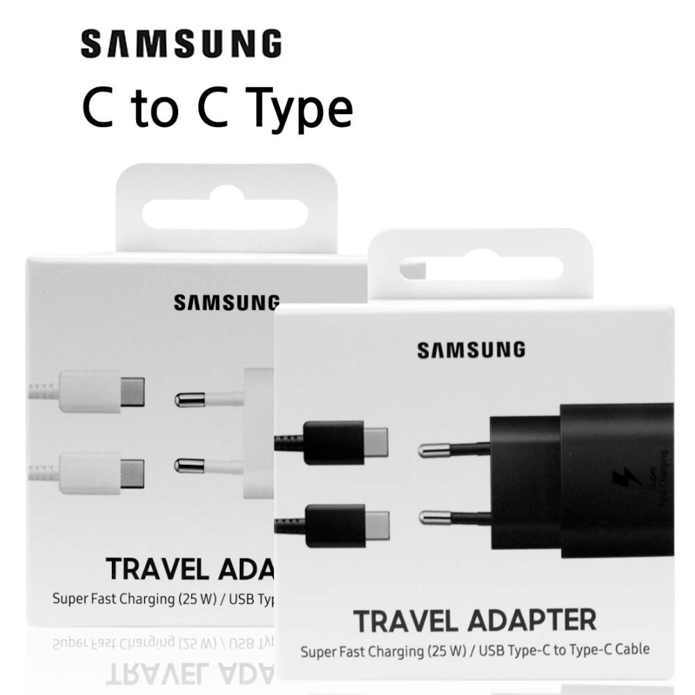 Samsung Genuine 25W Home Charger With USB-C to USB-C