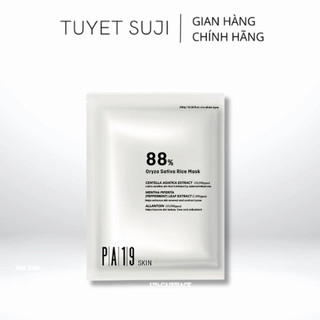  Mặt nạ PA19 SKIN 88% Oryza Sativa Rice Mask phục hồi căng bóng da   1 hộp   
