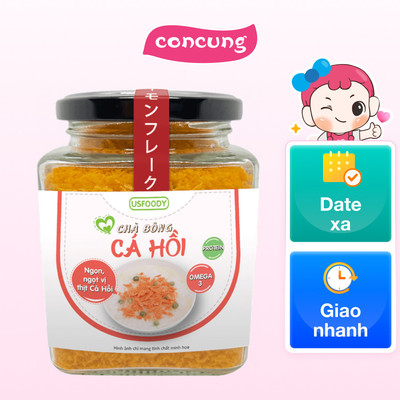 Chà Bông Cá Hồi  US FOOD 75g
