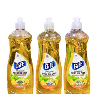 COMBO 5 CHAI NƯỚC RỬA CHÉN GIFT ĐẬM ĐẶC (CHAI 450ML)