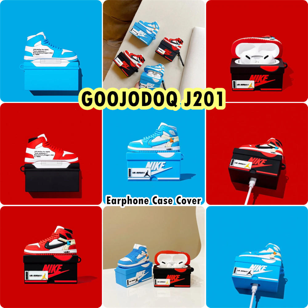 Dành Cho GOOJODOQ J201 Ốp Lưng Silicon Mềm Vỏ Tai Nghe Hoạt Hình Mát
