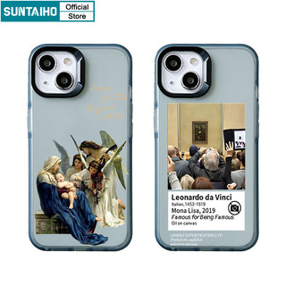 Suntaiho Vỏ Độc Đáo Họa Tiết Tranh Nổi Tiếng Trong Suốt Mờ Dành Cho Iphone 15 14 12 13 11 Pro Max IP 7 8 Plus Iphon X Xs XR Xs Max TPU Silicone Mềm Cao Cấp Chống Sốc Ốp điện thoại