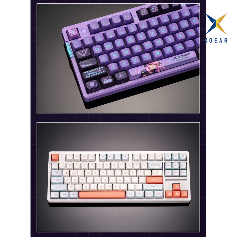 Bàn Phím Cơ VGN V87 Pro MẠCH XUÔI Keyboard Bộ Bàn Phím Cơ Wibu 3 mode RGB- hàng Chính Hãng | BigBuy360 - bigbuy360.vn