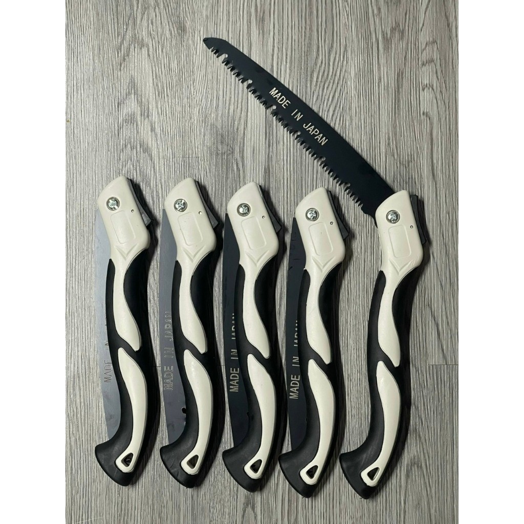 Combo 5 Món Cưa Cầm Tay Gấp Gọn - Cưa Cây Cưa Gỗ Cưa Xếp Lưỡi Thép Hợp Kim SK5 - Có Lưỡi Kèm 26cm---