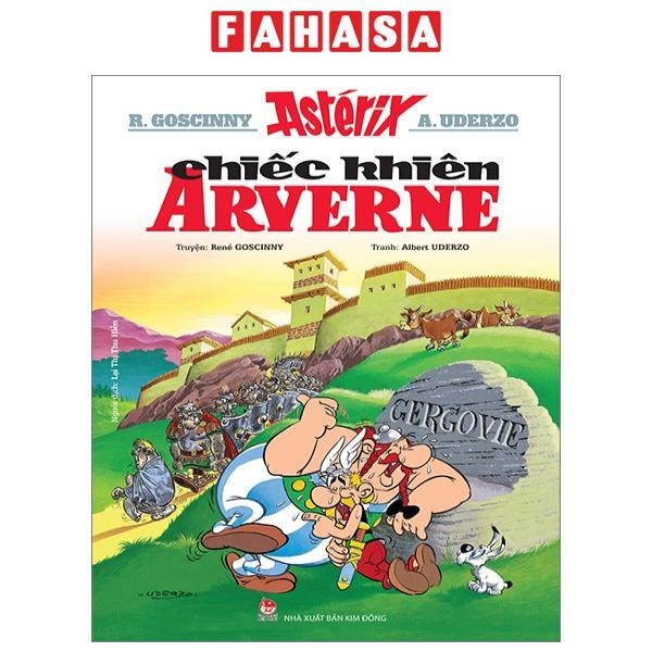 Sách Astérix - Chiếc Khiên Arverne
