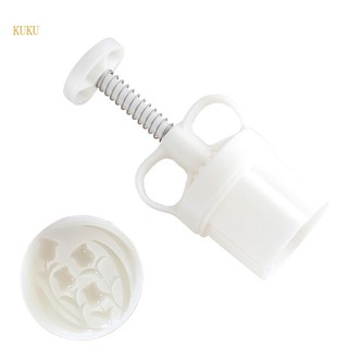 [Kuku *] Tết Trung Thu Bánh Trung Thu Máy Làm Bánh Trung Thu Hoa Tulip Bánh Trung Thu Khuôn Bánh Quy Tem