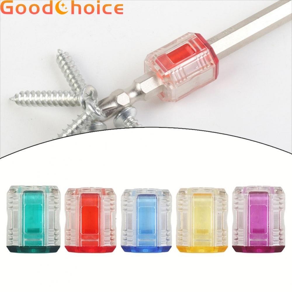 【Good】Demagnetizer Magnet Ring Magnetic Bit Holder Purple Screwdriver Magnetizer