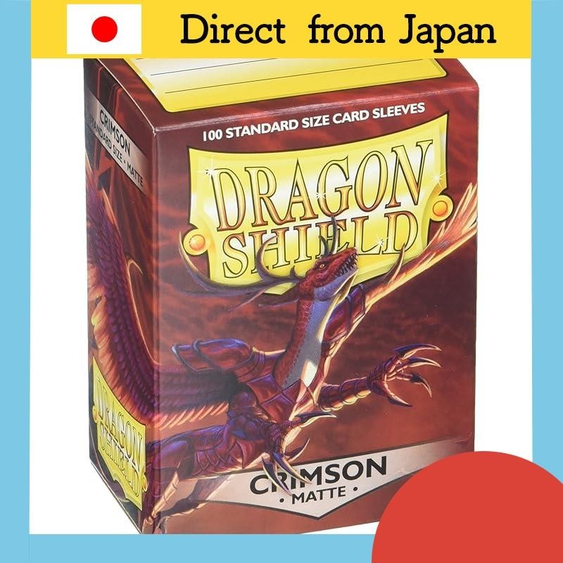Arcane Tinmen ART11021 Dragon Shield Matte Crimson 100 Protective Sleeves
Arcane Tinmen Ap Dragon Sh