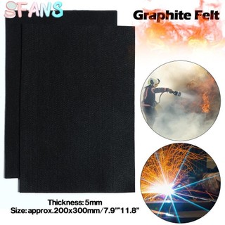 FANS Tấm Chắn Nhiệt Độ Cao Bằng Sợi Carbon Graphite Màu Đen