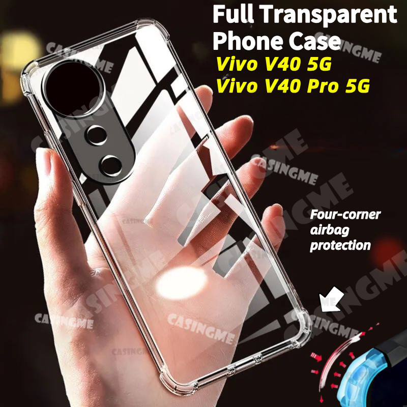 Vivo V40 5G V40Pro 2024 Trong Suốt Túi Khí Trong Suốt Cho Vivo V40 5G V40 VivoV40 V 40 Pro V40Pro 5G