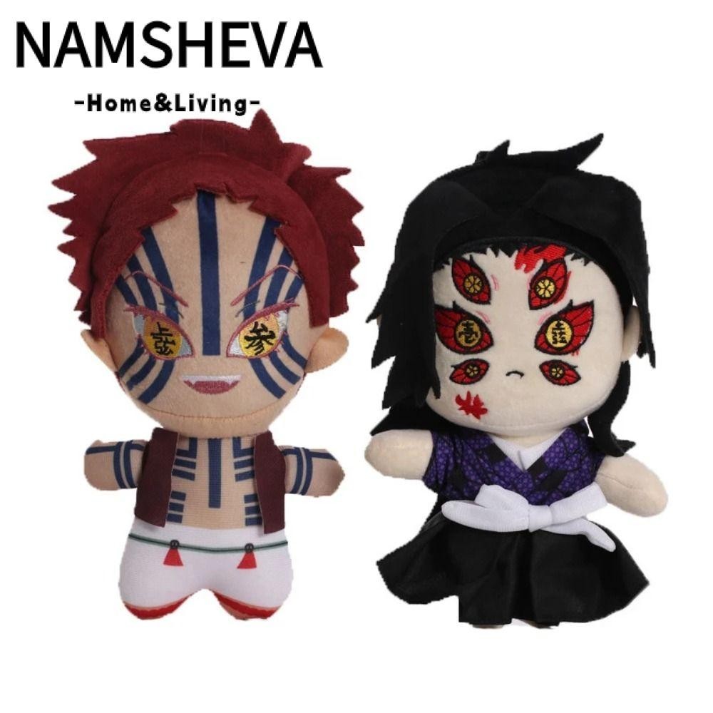 NAMSHEVA Đồ chơi nhồi bông sang trọng, Demon Slayer Tsugikuni Michikatsu Akaza Phim hoạt hình Búp bê