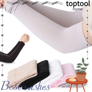Toptool Tay áo ấm làm mát mùa hè Chạy bộ chống nắng
