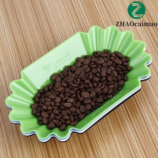 ZHAOcaimao đựng cà phê, Khay trưng bày mẫu hình bầu dục bằng nhựa, Hộp đựng đồ ăn nhẹ có thể tái sử dụng 22,3x13x3,5cm Tiết kiệm không gian Khay phục vụ đồ ăn nhẹ Nhà bếp