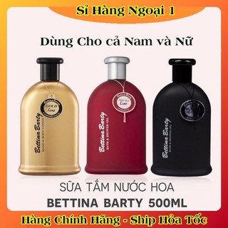 [Hàng nội địa Đức] Sữa tắm hương nước hoa Bettina Barty giúp sáng da, mịn màng của Đức
