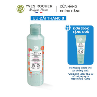 Tẩy trang dạng sữa Yves Rocher Pure Calendula Smoothing Cleansing Milk 200 ml