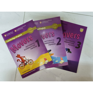 Sách - Tiếng anh Cambridge English Movers 1 2 3