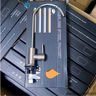 Vòi inox máy lọc nước, vòi máy lọc inox 304 HỘP ĐEN