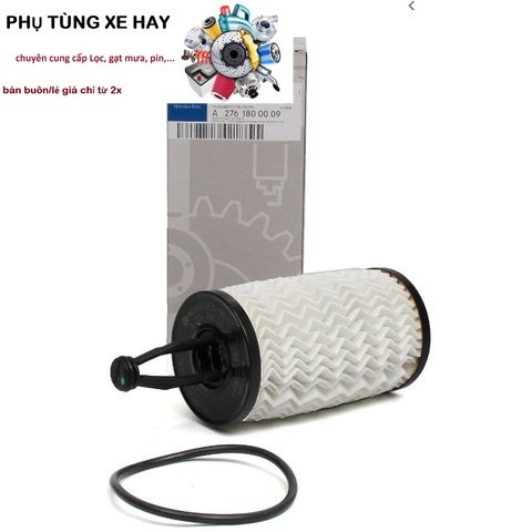 (SỈ-Lẻ) Lọc nhớt ( Lọc dầu) Mercedes C400, C350, E400, GLK, S400, S450, S500, 450AMG. OEM: A27618000