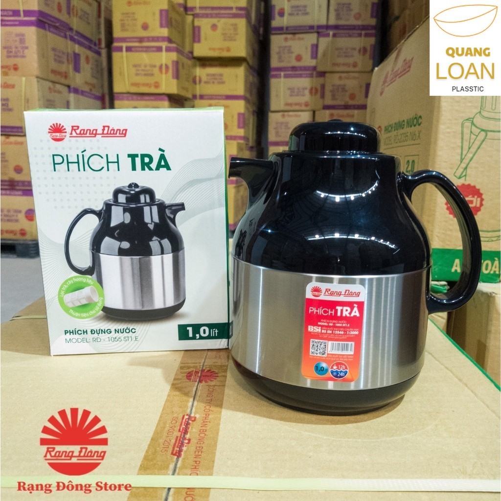 Phích Pha Trà 1 lít Cao Cấp Rạng Đông - RD 1055
