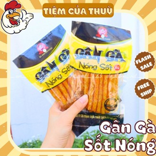 5 Gói Gân Gà Nóng Sốt Ba Anh Em Food, Snack Cay Xé, ăn vặt tuổi thơ cổng trường