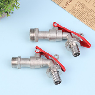 Pkyeg 1 Vòi Vườn Có Khóa Đầu Nối Nước Dụng Cụ Thay Thế 1 / 2 Inch 3 / 4 Inch Hợp Kim Kẽm Ren Vòi Có Thể Khóa