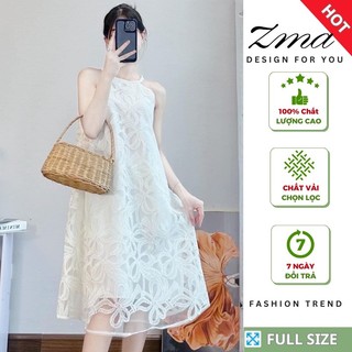 Váy bầu xinh Babydoll thiết kế thời trang 2 lớp lót tơ cao cấp đi dự tiệc công sở siêu dễ thương