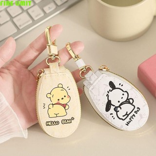 Ví đựng chìa khóa Pochacco, Túi đựng chìa khóa chống nước Túi móc khóa hoạt hình, Hộp đựng chìa khóa bằng da PU Kawaii Hộp đựng chìa khóa đáng yêu cho bé gái